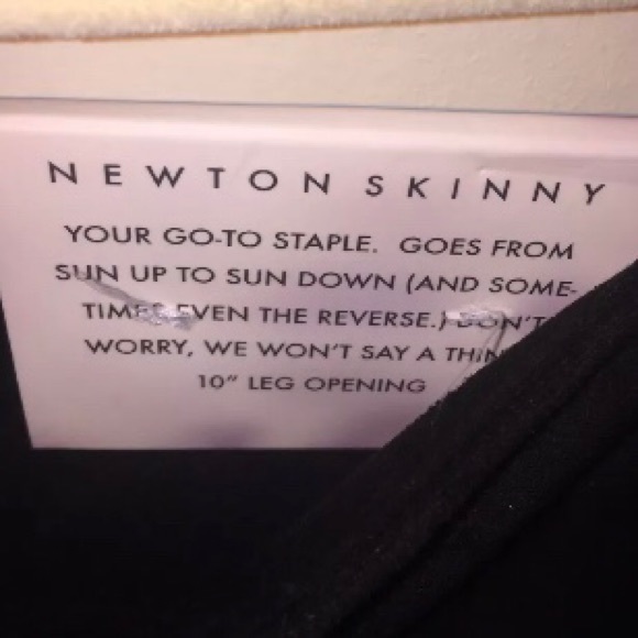 McGuire Denim Newton Faux Suede Black Skinny Jeans - Picture 5 of 7